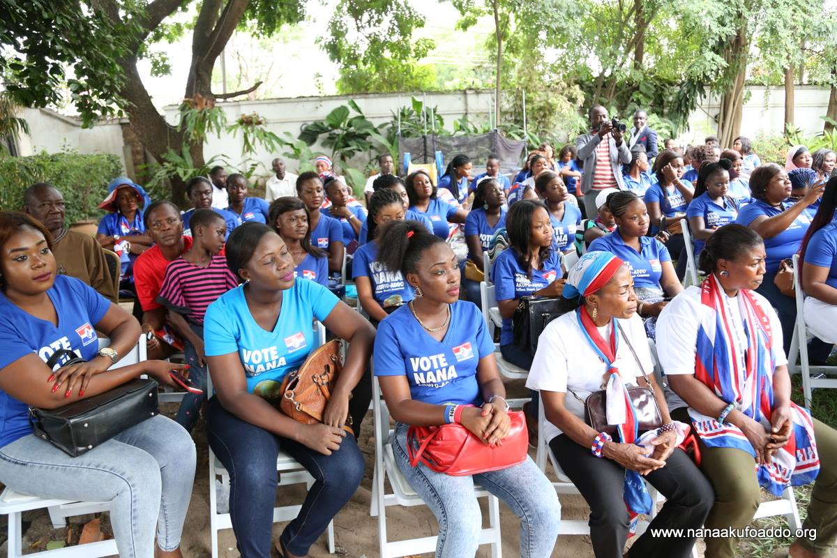 NPP Loyal Ladies visit Nana Addo