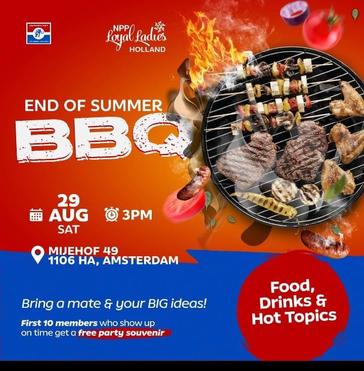 end of summer BBQ
